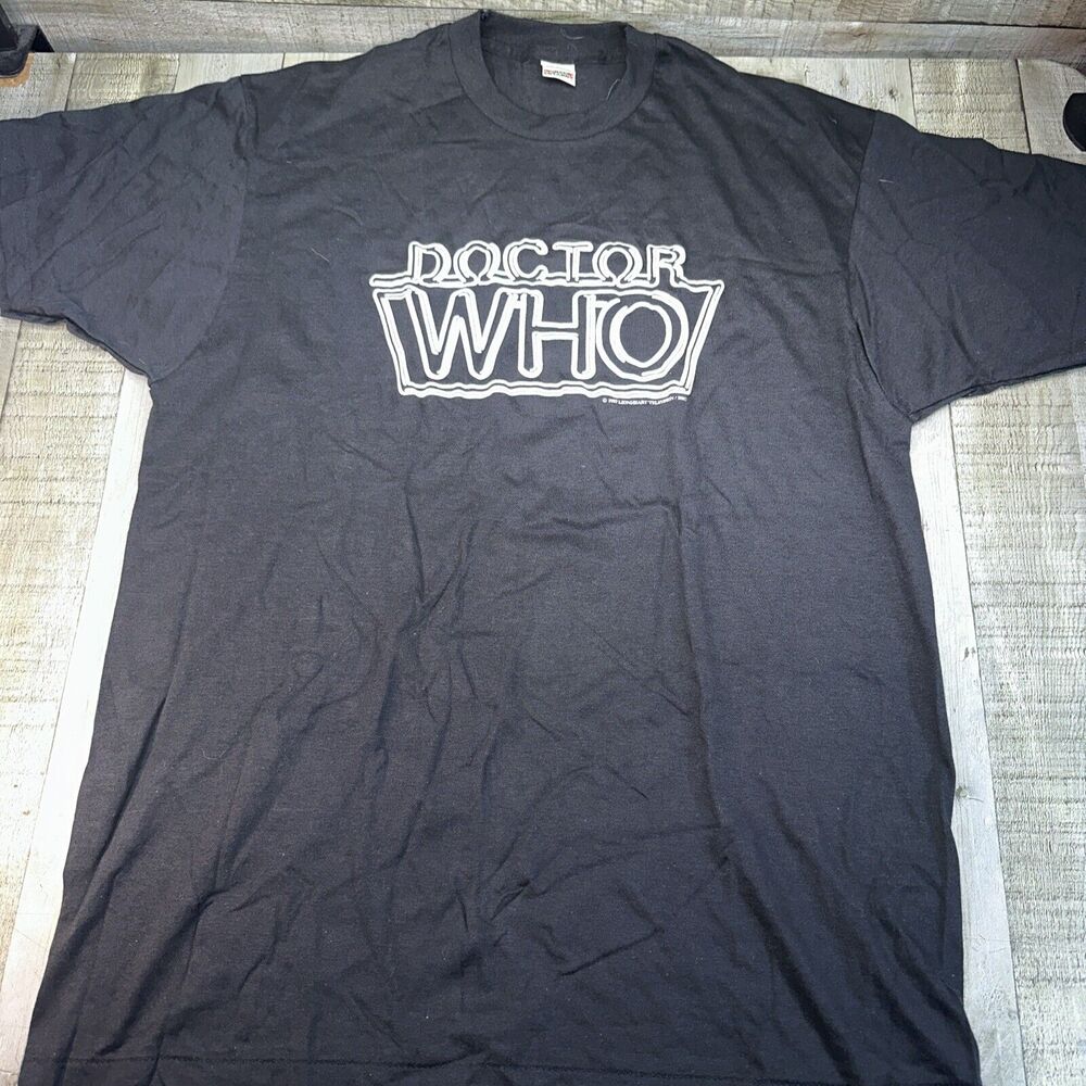 Vintage Doctor Who 1987 Extra Large Screen Stars Bubble Print